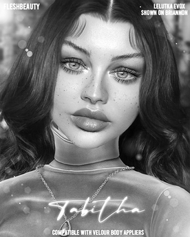 Second Life Marketplace - fleshbeauty - tabitha skin DEMO lelutka EVOx BOM